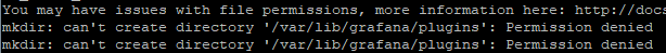 Grafana Permission Denied