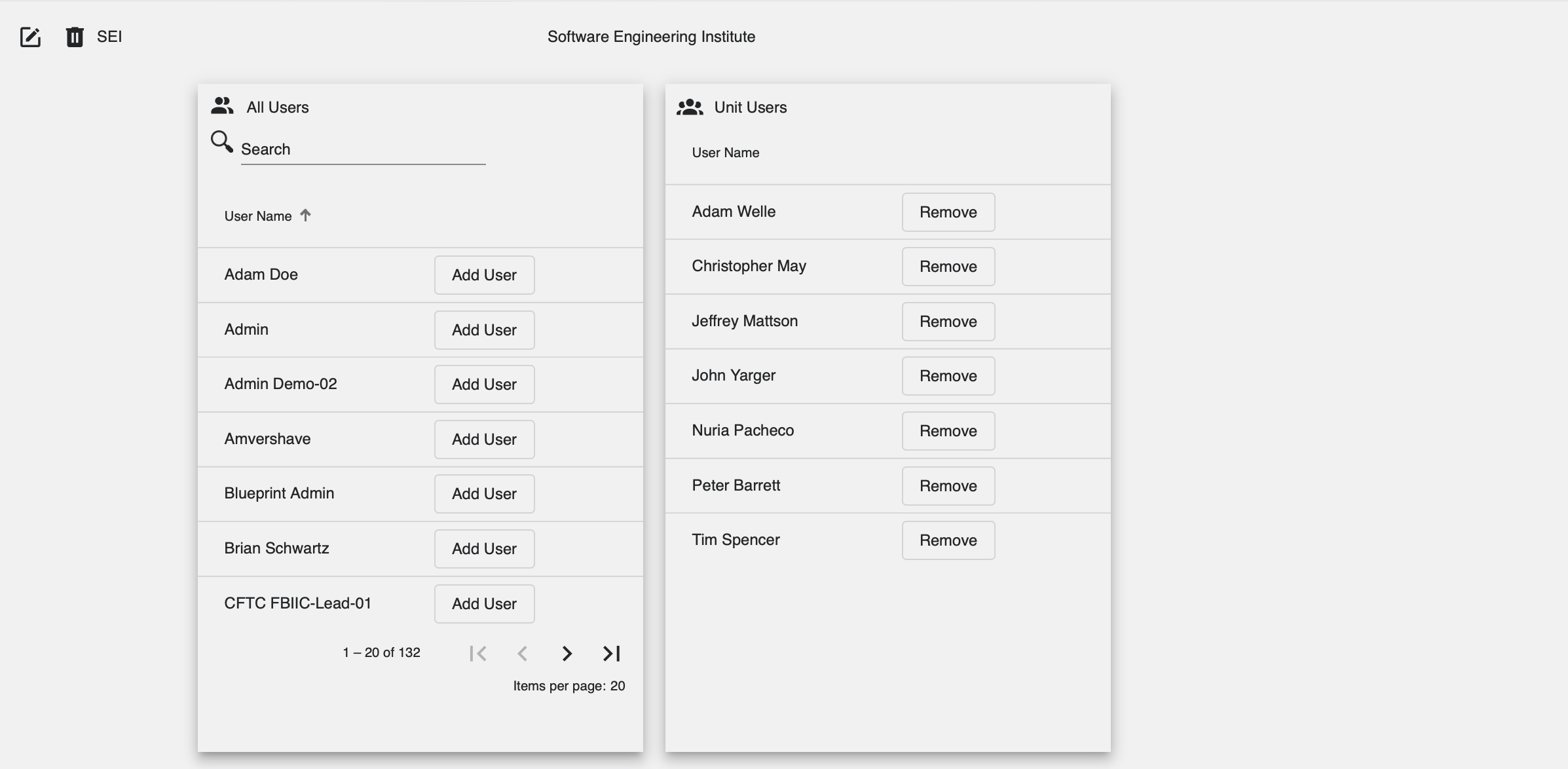 Configure Blueprint Teams OE