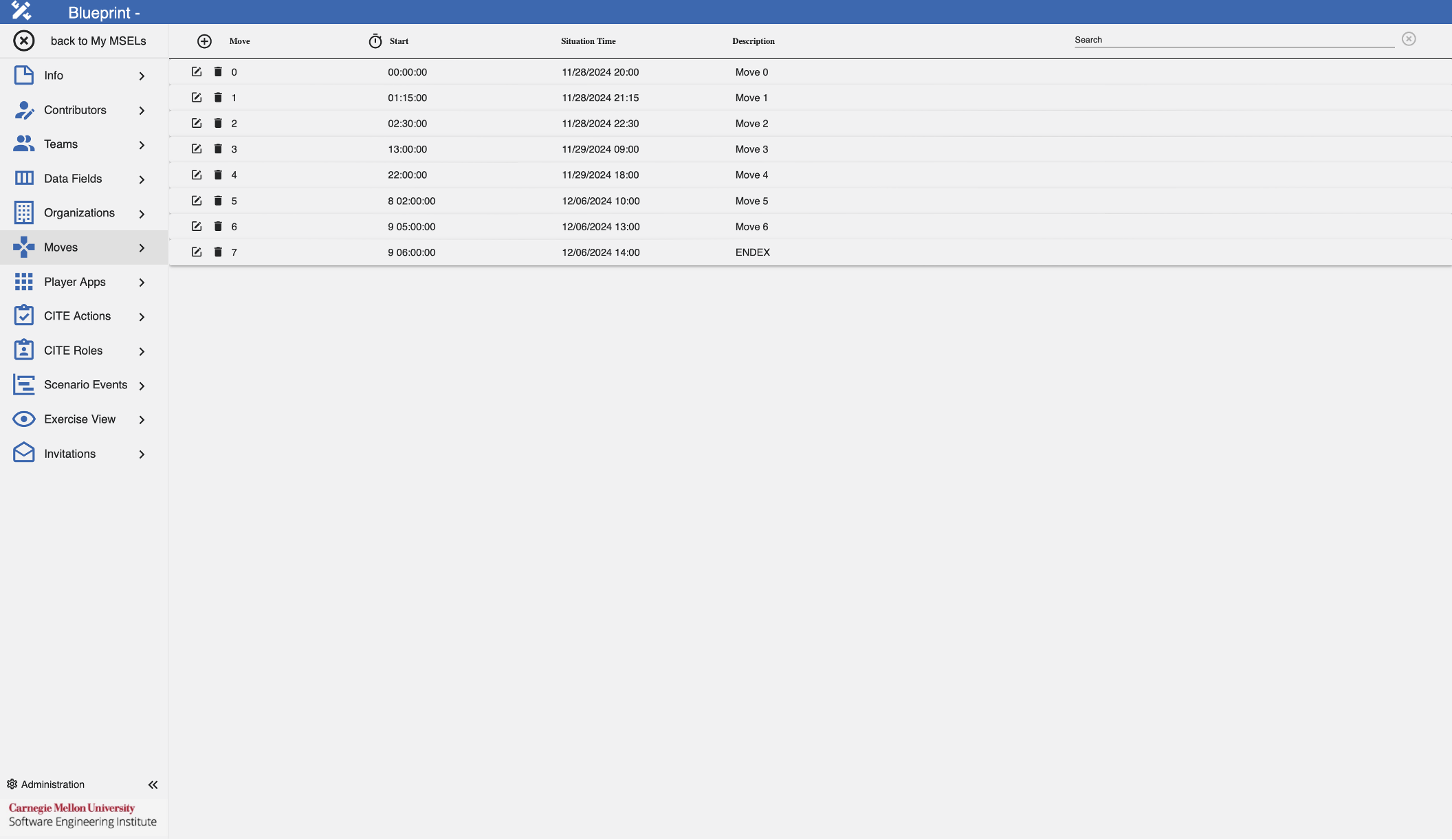 Blueprint Moves Tab OE
