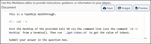 The cut line in a lab document
