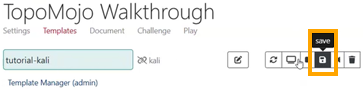 TopoMojo save template
